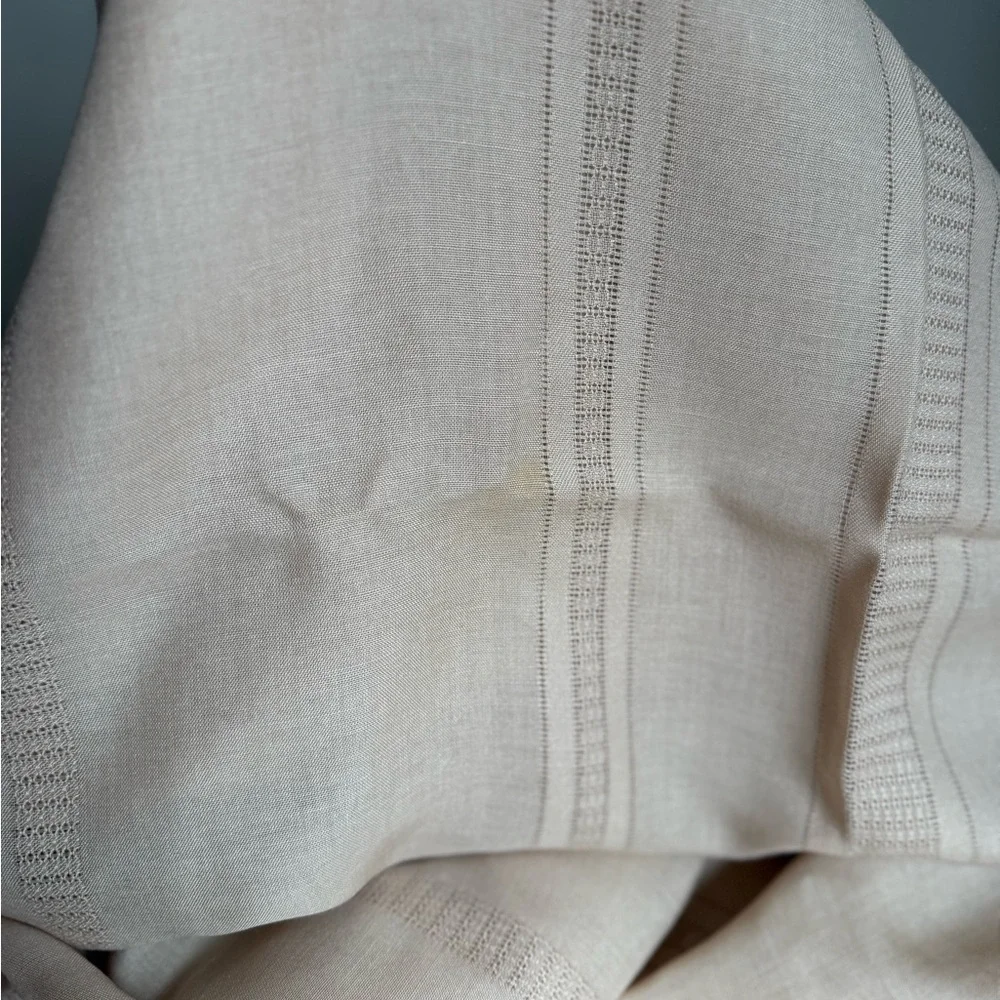 Tablecloth 60”x102” Beige, Excellent Quality Vintage Cotton